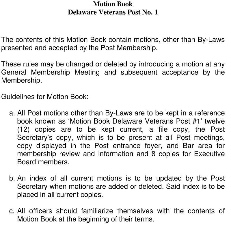 Motion Book Revised 2019-11-06