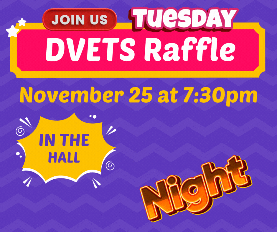 Special Night: DVETS Raffle