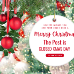 Merry Christmas! Post Closed
