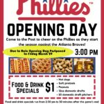 Postponed to Friday! Phillies Opening Day