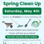 Spring Cleanup (Rain date May 11th)