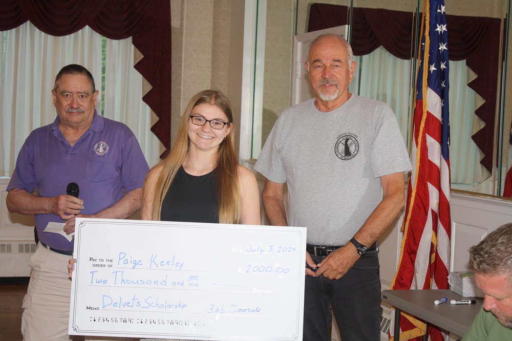 Delvets Scholarship - Paige Keeley
