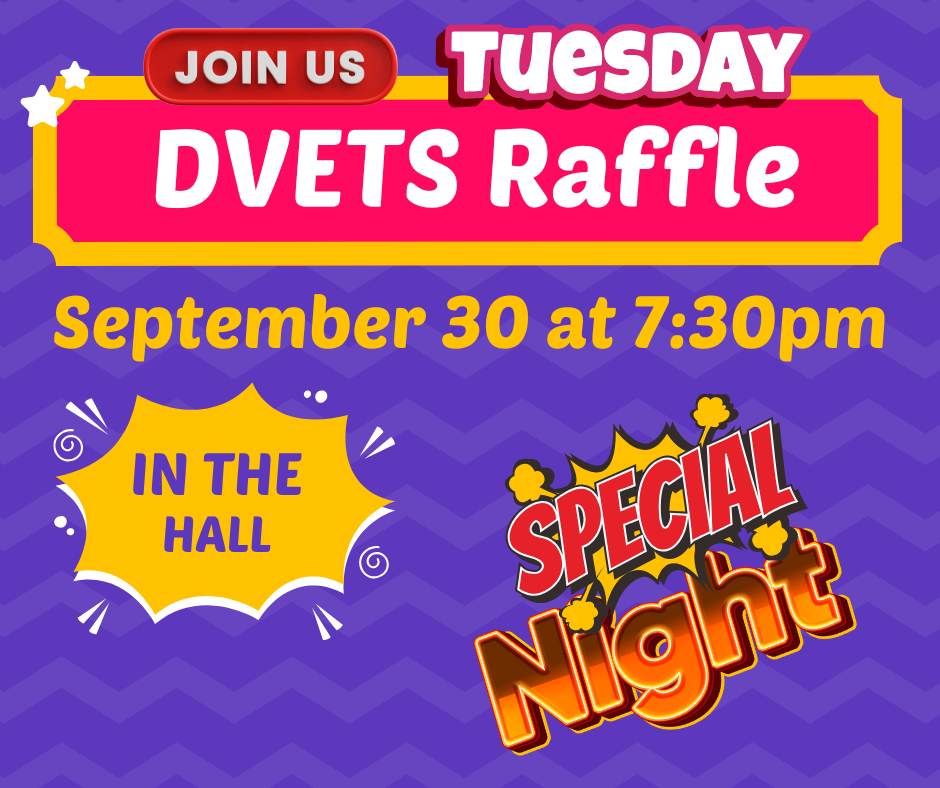 DVETS Raffle