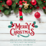 Merry Christmas! Post Closed