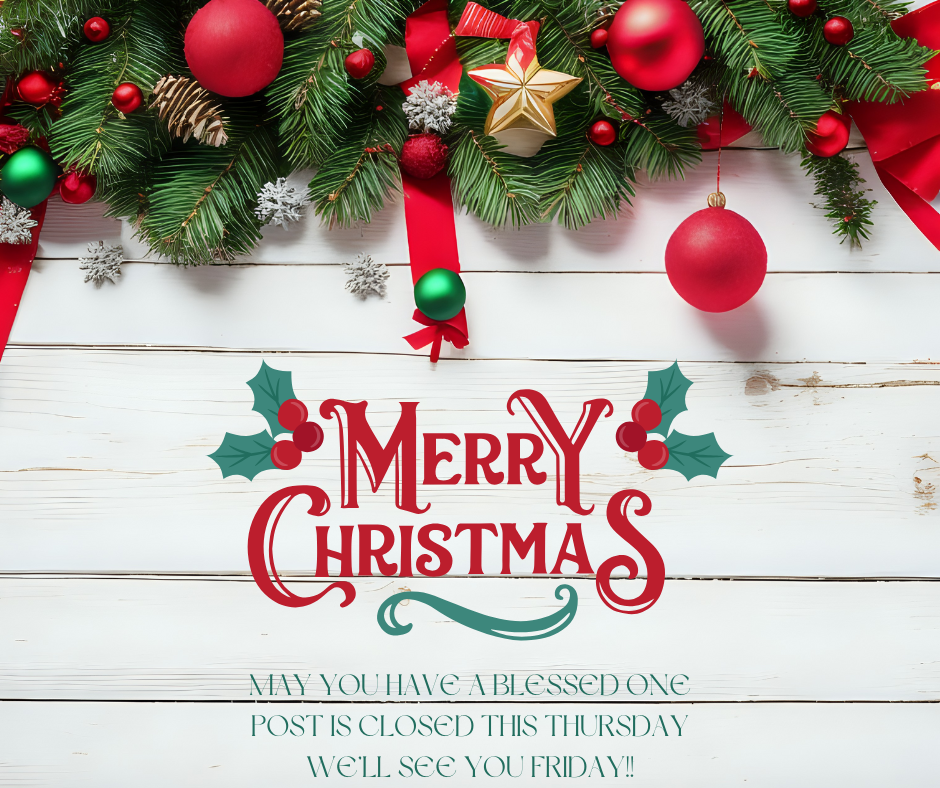 Merry Christmas! Post Closed