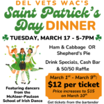 WACS St Patrick's Day Dinner