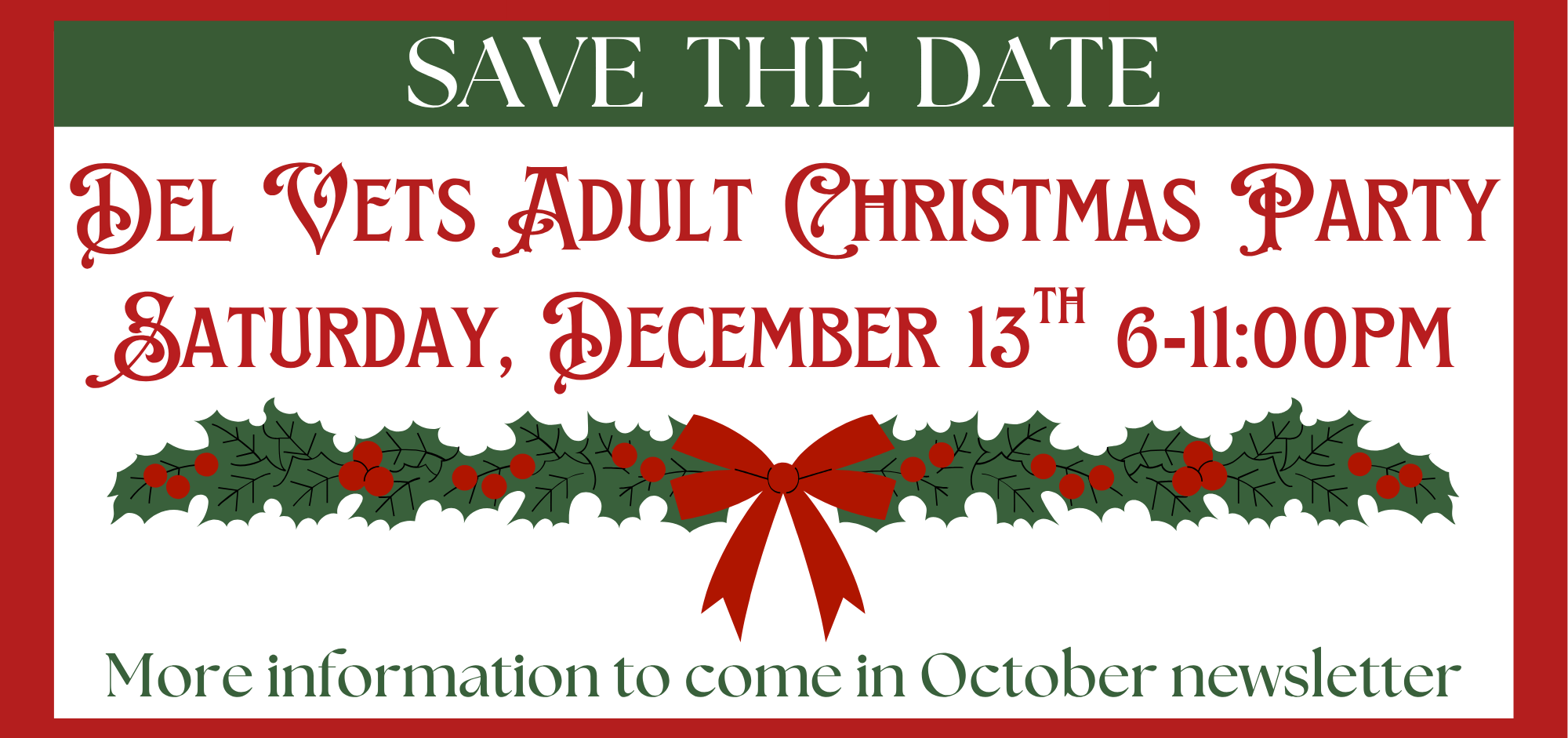Adult Christmas Party