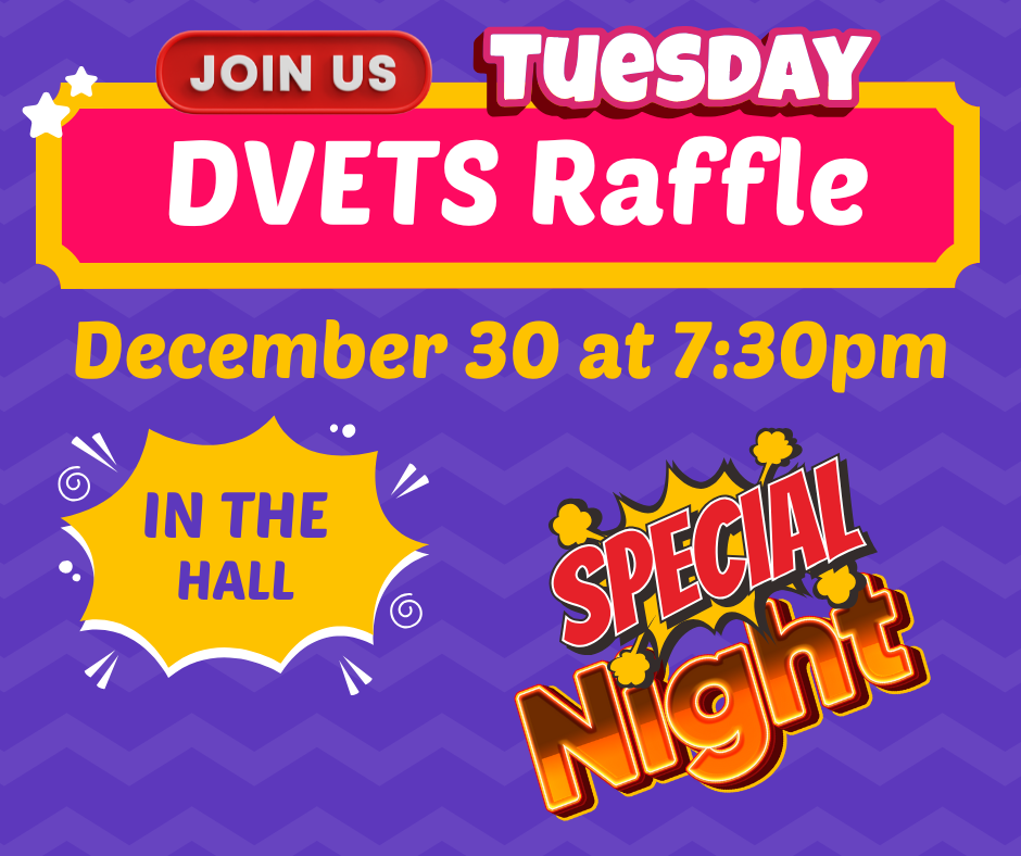 DVETS Raffle [Special Night]