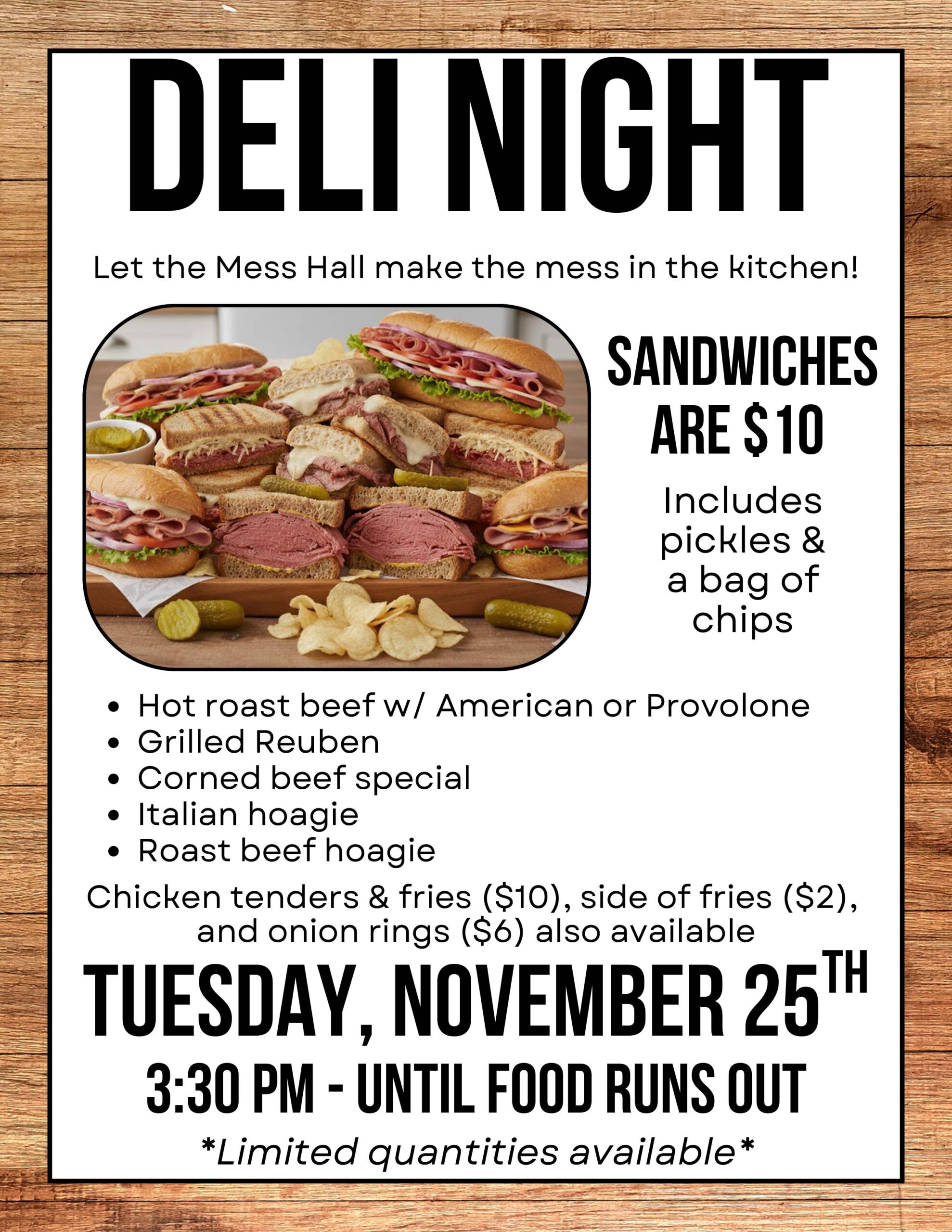 Deli Night