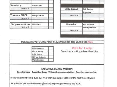Sample Ballot