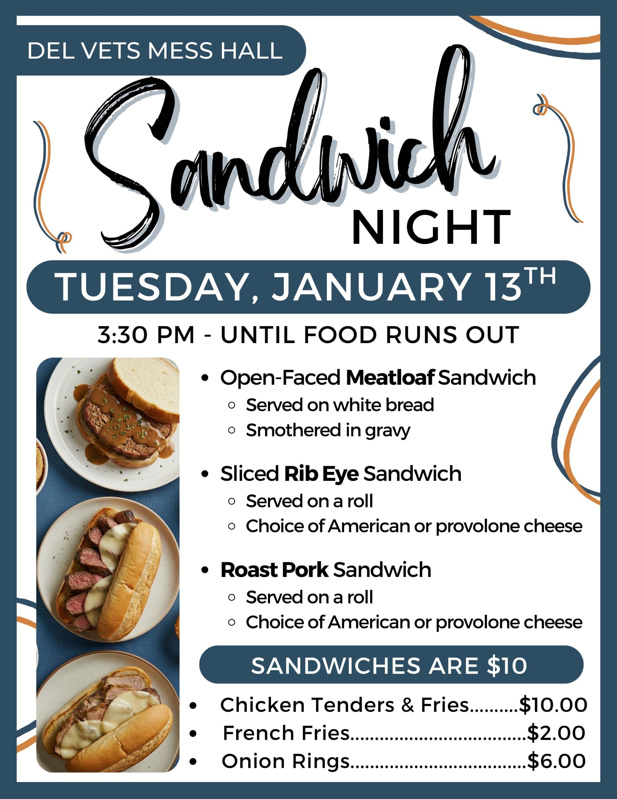 Sandwich Night