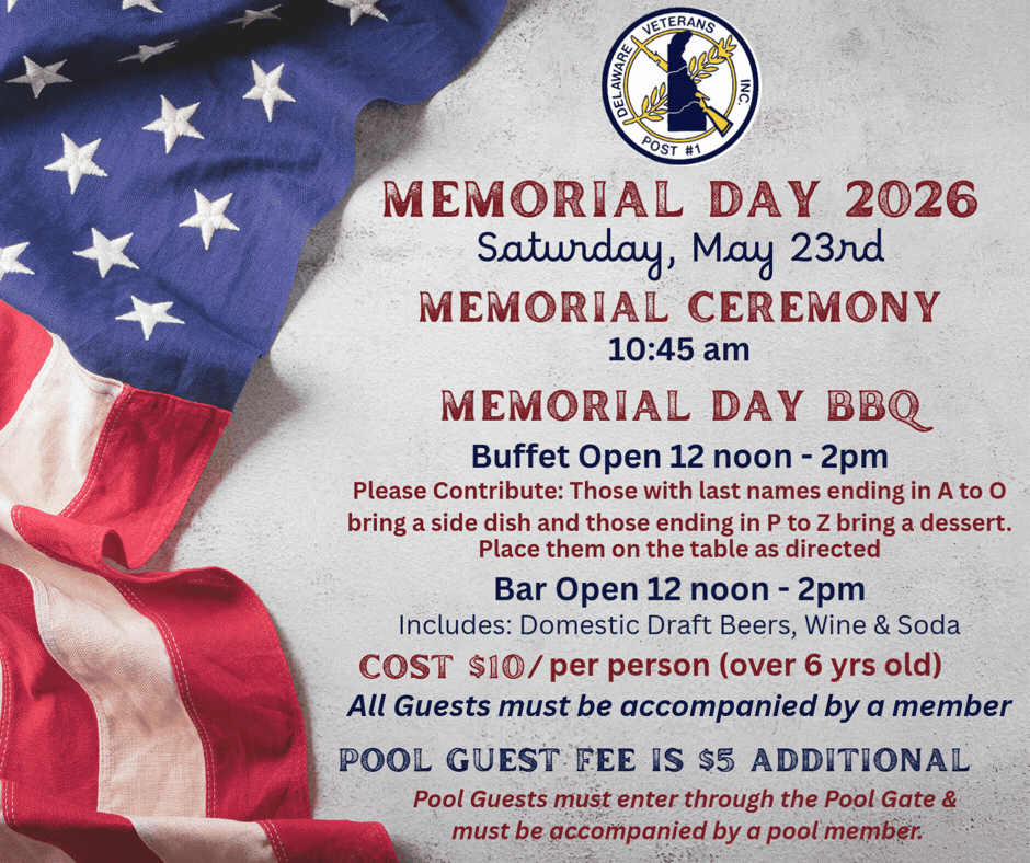 Memorial Day Ceremony - Moved Inside due to Weather