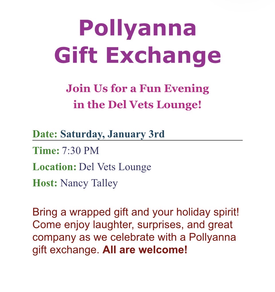 Pollyanna Gift Exchange