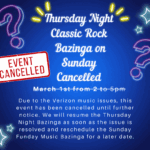 CANCELLED - Classic Rock Bazinga