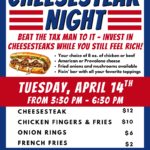 Cheese Steak Night