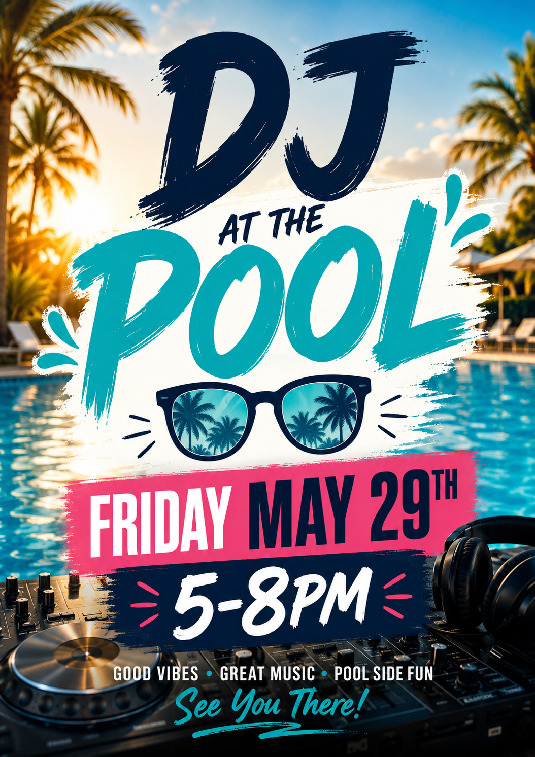DJ at The Pool