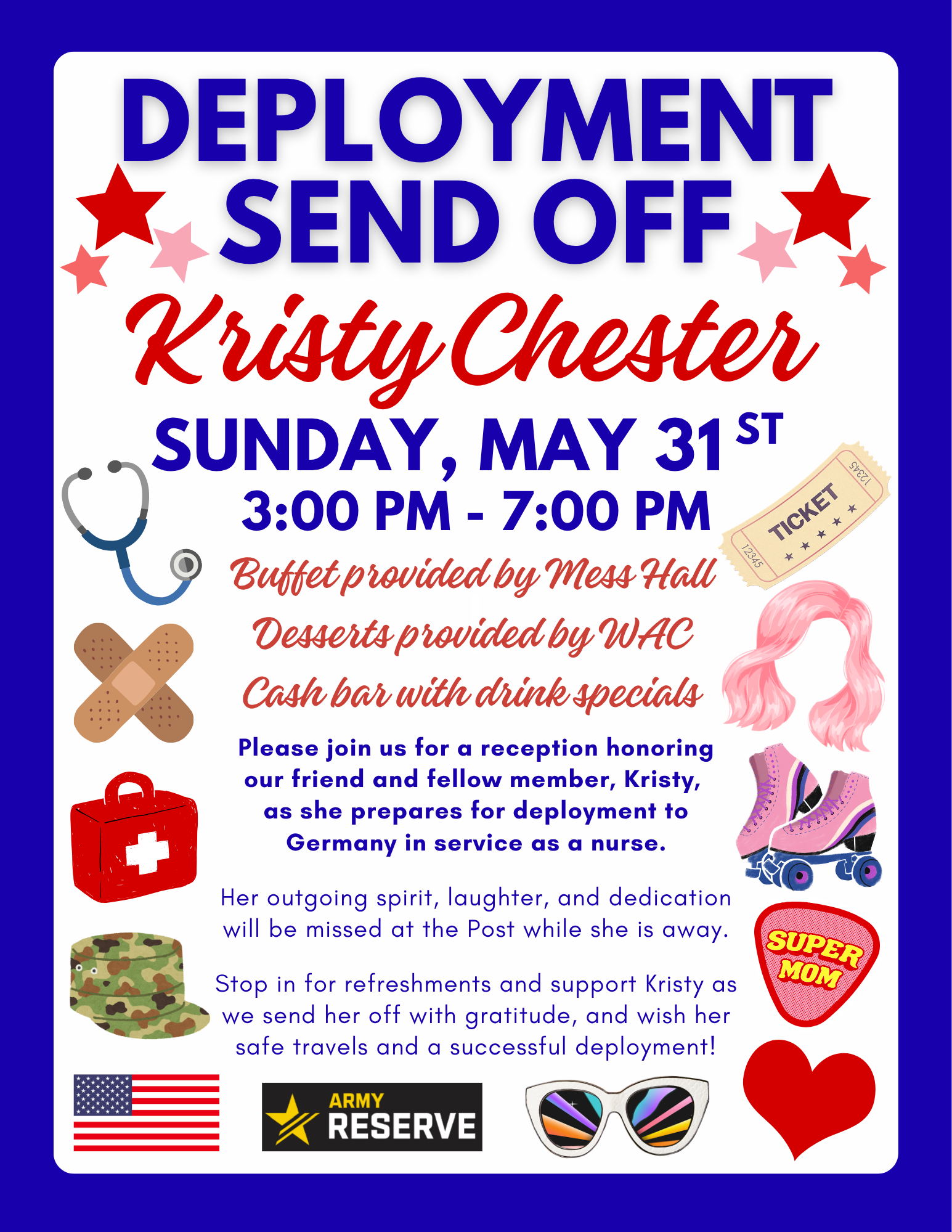 Deployment Send Off for Kristy Chester