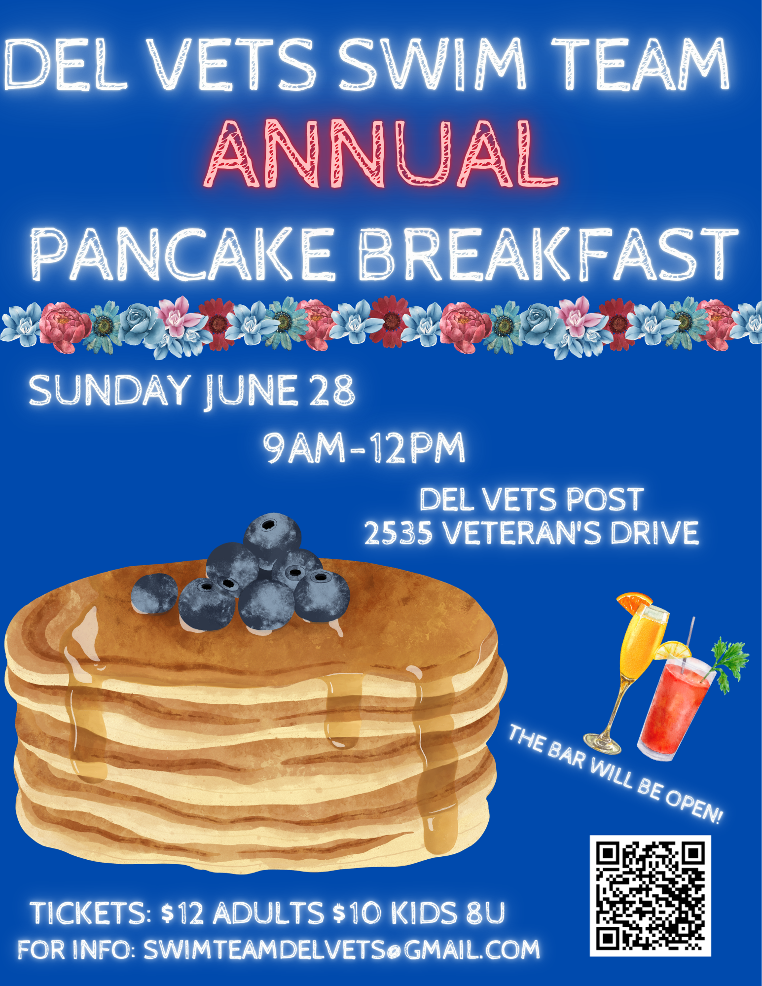 Swim Team Pancake Breakfast