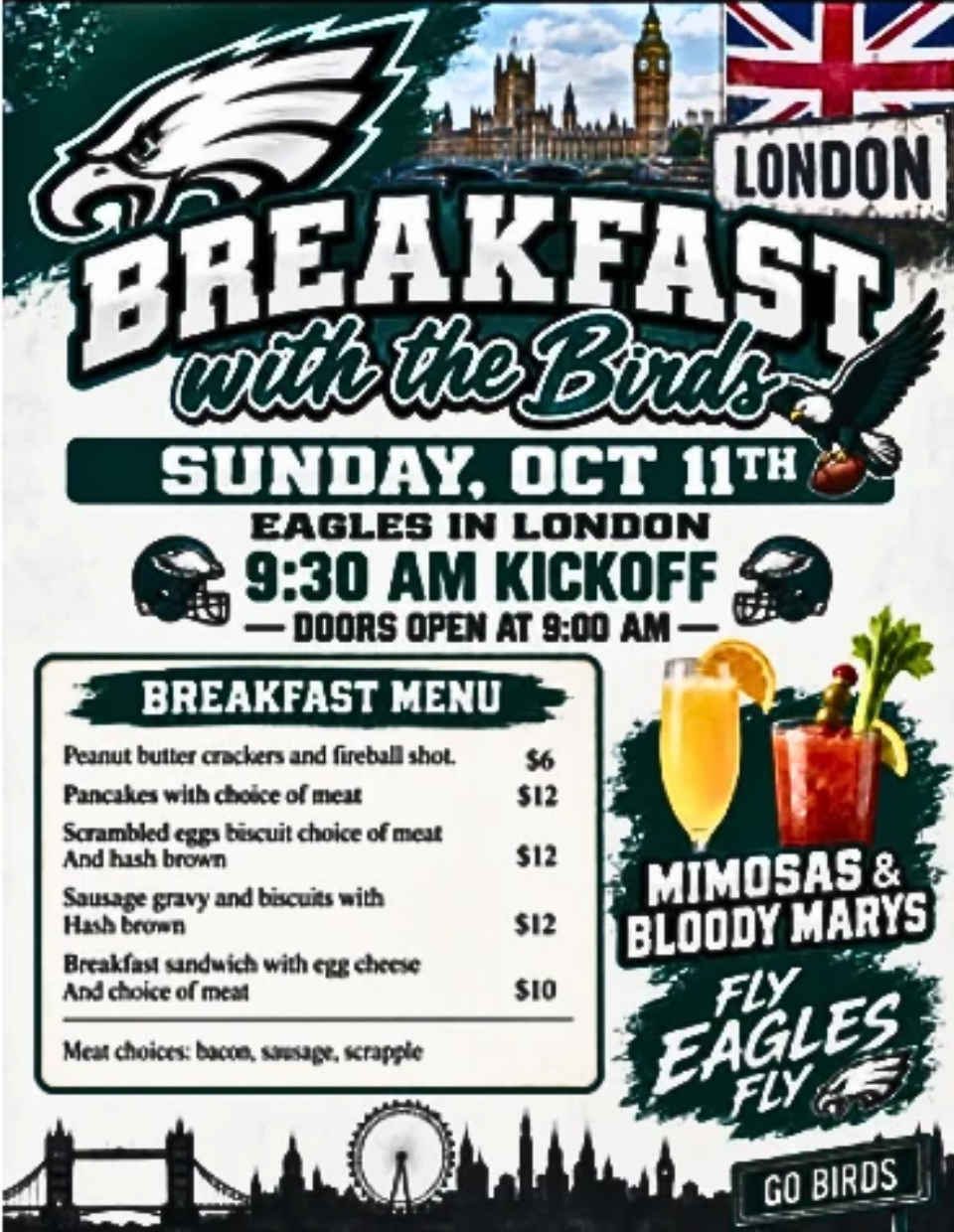 Brunch with the Birds
