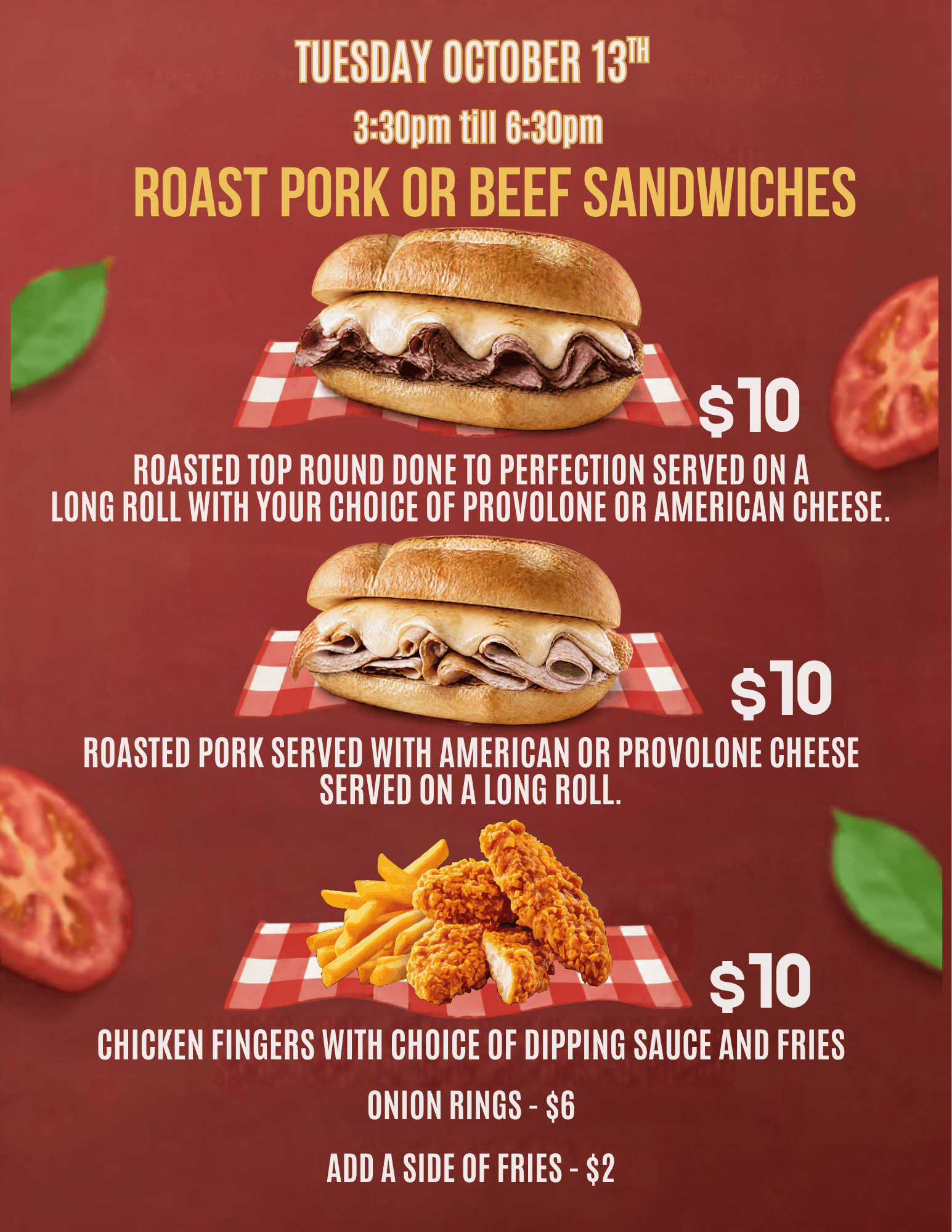 Sandwich Night