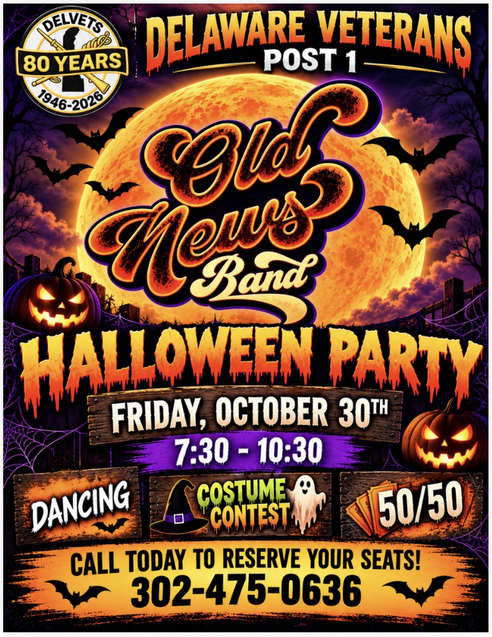 Halloween Party in Hall